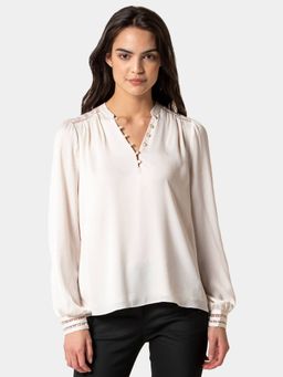Forever New - Annabell Trim Insert Blouse