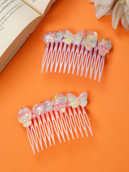 Stol'N - Embellished Hair Pins - Multi-Color (Pack of 2) (3-12 Years)