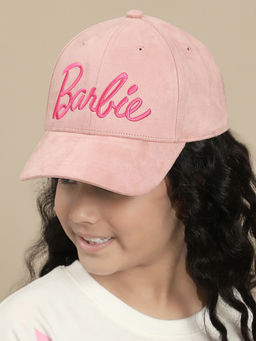 Kidsville - Official Girls Barbie Pink Cap (7-12 Years)