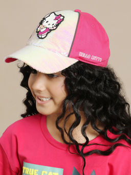 Kidsville - Official Girls Hello Kitty Multi-Color Cap (7-12 Years)