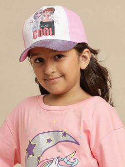 Kidsville - Pink Official Frozen Cap (7-12 Years)