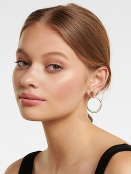 Forever New - Clearly Dia Circle Drop Earring