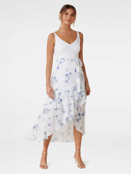 Forever New - Everly Wrap Frill Midi Dress