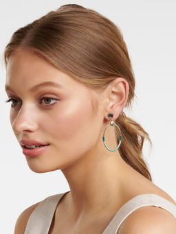 Forever New - Natalia Wrapped Oval Drop Earring