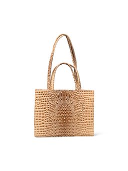 Pelle Luxur - Women's Dark Brown Premium Pu Medium Handbag Bag