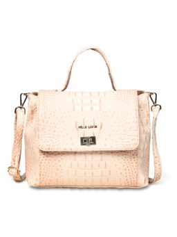 Pelle Luxur - Women's Baby Pink Premium Pu Medium Sling Bag