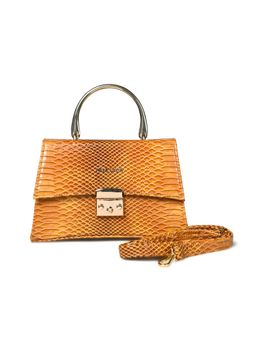 Pelle Luxur - Women's Light Brown-Dark Brown Premium Pu Small Sling Bag