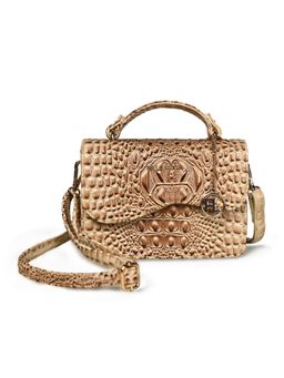 Pelle Luxur - Women's Light Brown Premium Pu Small Sling Bag