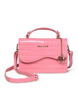Pelle Luxur - Women's Baby Pink Premium Pu Small Sling Bag