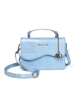 Pelle Luxur - Women's Light Blue Premium Pu Small Sling Bag
