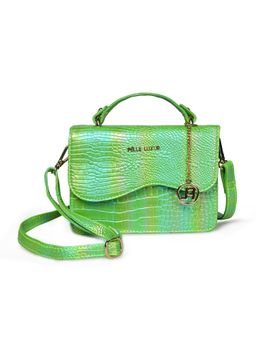 Pelle Luxur - Women's Light Green Premium Pu Small Sling Bag