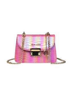 Pelle Luxur - Women's Dark Pink Premium Pu Small Sling Bag