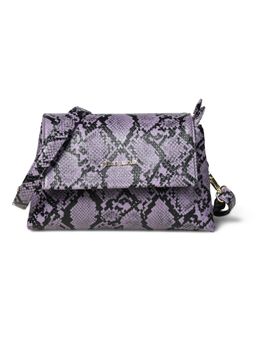 Pelle Luxur - Women's Purple-Black Premium Pu Small Sling Bag