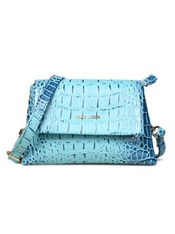Pelle Luxur - Women's Turquoise Premium Pu Small Sling Bag