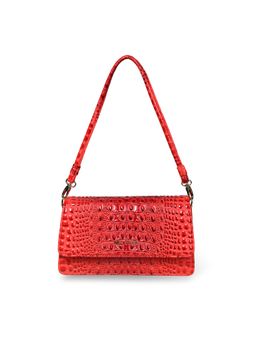 Pelle Luxur - Women's Red Premium Pu Small Shoulder Bag