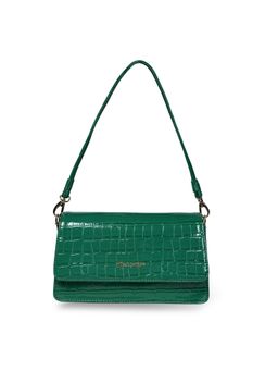 Pelle Luxur - Women's Dark Green Premium Pu Small Shoulder Bag