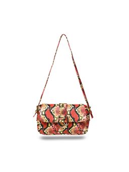 Pelle Luxur - Women's Red Premium Pu Small Sling Bag