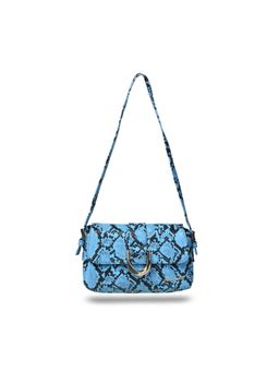 Pelle Luxur - Women's Sapphire Blue Premium Pu Small Sling Bag