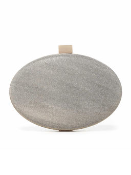 Forever New - Alexa Reflective Oval Clutch