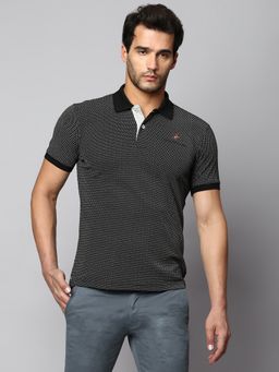 Beverly Hills Polo Club - Rolling Stones Aop Printed Polo Black