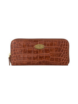 Hidesign - Mackenzie W2 RF SB Tan Women's Zip Around Wallet