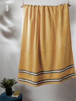 Nautica - Super Soft Zero Twist 100% Cotton Towel -1Pc Bath Towel Solid-Beige