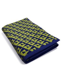 Nautica - Cotton Bath Towel For Men And Women -1Pc Bath Towel Geometrical-Green, Blue