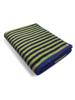 Nautica - Premium Cotton Bath Towel For Men And Women -1Pc Bath Towel Stripe-Green, Blue