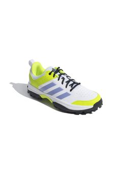 adidas - Crinu 24 Unisex White & Green Cricket Shoes