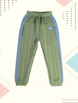 MINI KLUB - Boys Green Joggers