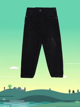 MINI KLUB - Girls Black Joggers