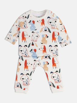 MINI KLUB - Boys Printed Top and Joggers (Set of 2)