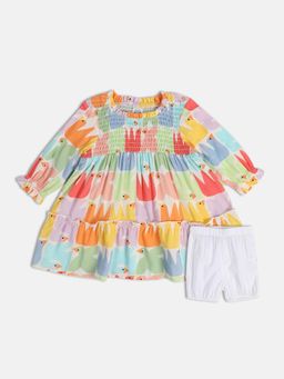 MINI KLUB - Girls Multi-Color Dress
