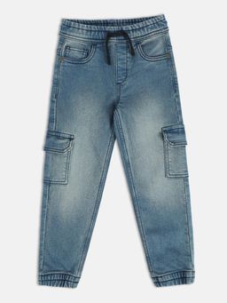 MINI KLUB - Boys Medium Wash Jeans Blue
