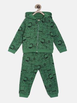 MINI KLUB - Boys Green Tracksuit (Set of 2)