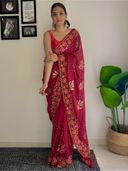 Red color option, Sold out, Currently selected