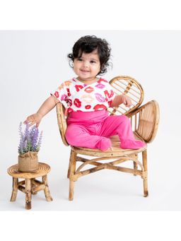 Softsens Baby - Sweet Kisses Front-Tie Bodysuit & Leggings (Set of 2)