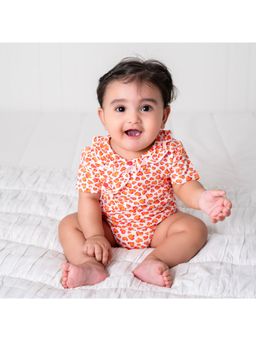 Softsens Baby - Tiny Hearts Side-Snap Bamboo Bodysuit