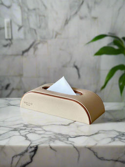 Mason Home - Naples Taupe Car Tissue Box