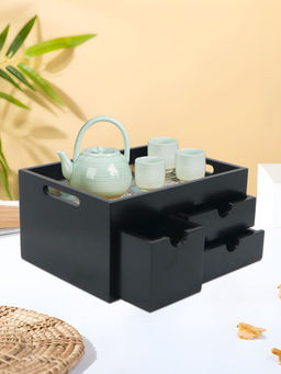 Metalsmith - Decorative Tray For Dining Table Serving Tray Kitchen Storage / Storage Drawers