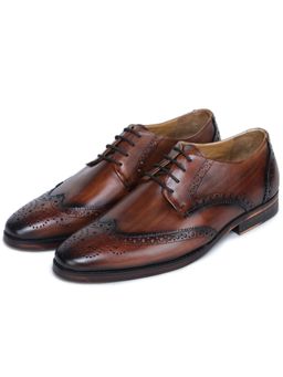 Mille Dollari - Men Cognac Beckett Simonon Dean Brogues - Brown