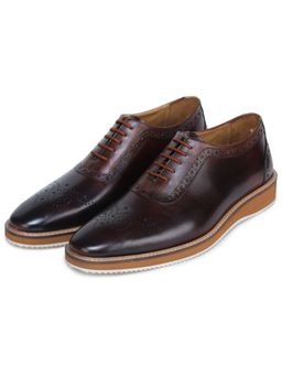Mille Dollari - Men Kent Wang Hand grade Exquisite Craftsmanship and Style Brogues - Brown