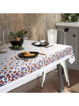 Freelance - Waterproof Dinning Table Cover, Centre Table, 60 X 36 inches, with White Laced