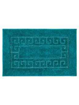 Freelance - Florence Entrance Doormat, Bathroom Floor,Bath Mat Greek Key, 80 x 50 cm, Sea Green