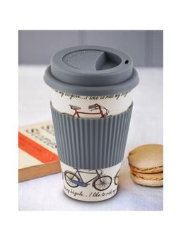 Freelance - Biodegradable Bamboo Fibre Eco Travel Mug, Water Tumbler, Tea Coffee Cup, 400 ml