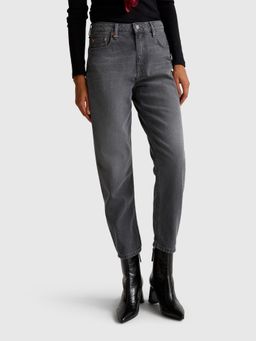 United Colors of Benetton - Grey Solid Plain Skinny Fit Jeans