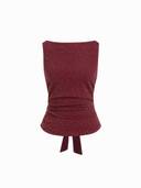 Burgundy color option, Currently selected
