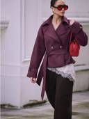 Burgundy color option, Currently selected