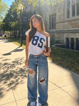 Cider - Denim Women's Low-Rise Cut-Out Wide-Leg Jeans Navy Blue