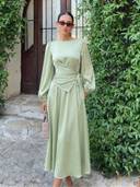 Green color option, Sold out, Currently selected